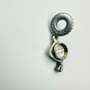 PANDORA GRADUATION CAP charm 791892 S925 ALE "Hard work pays off" Sterling